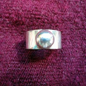 Anillo de Plata luna llena