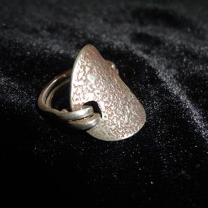 Anillo de Plata Móvil fundido